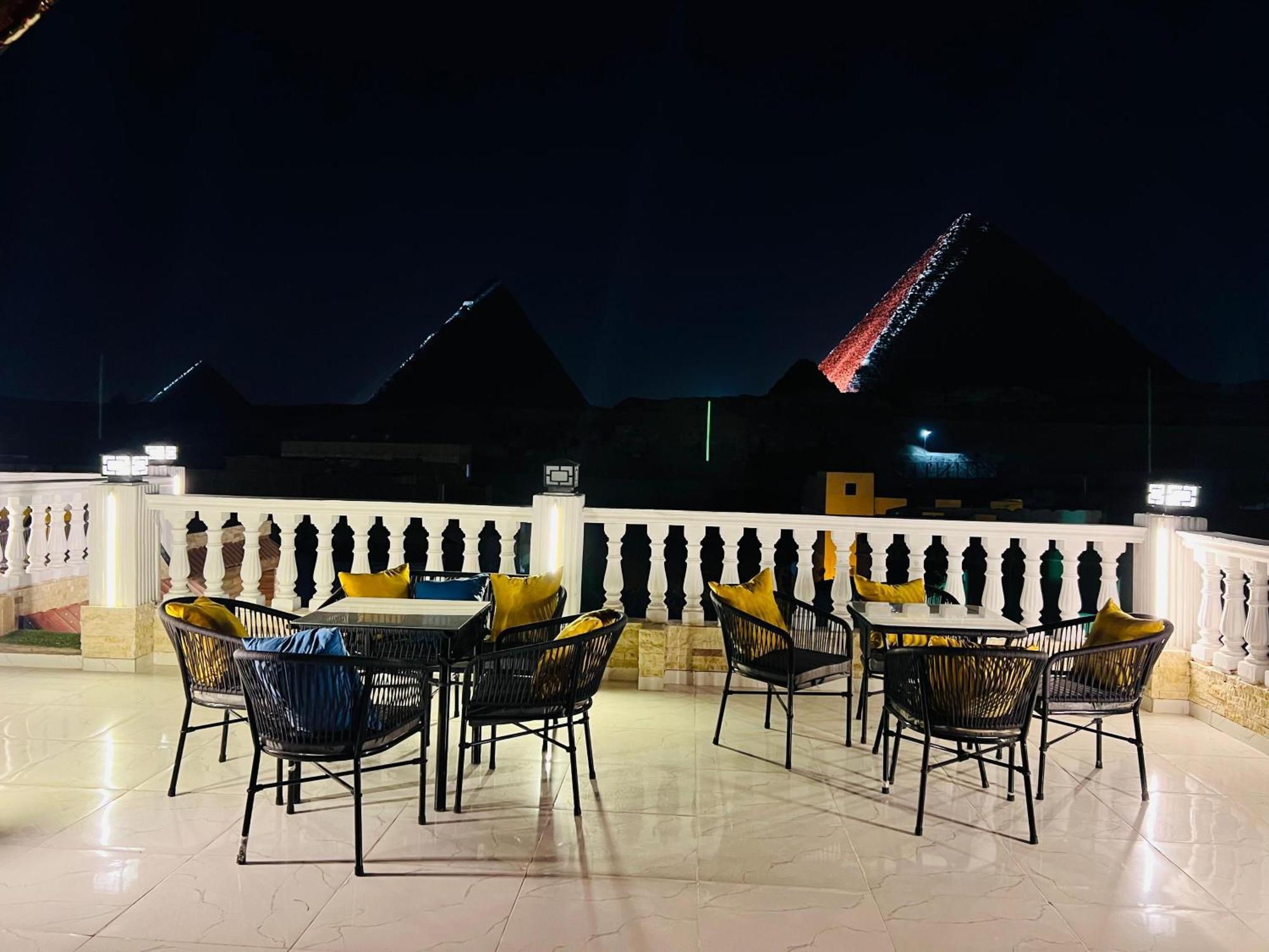 Hotel New Scarab Pyramids View Kafret el-Gabal Esterno foto