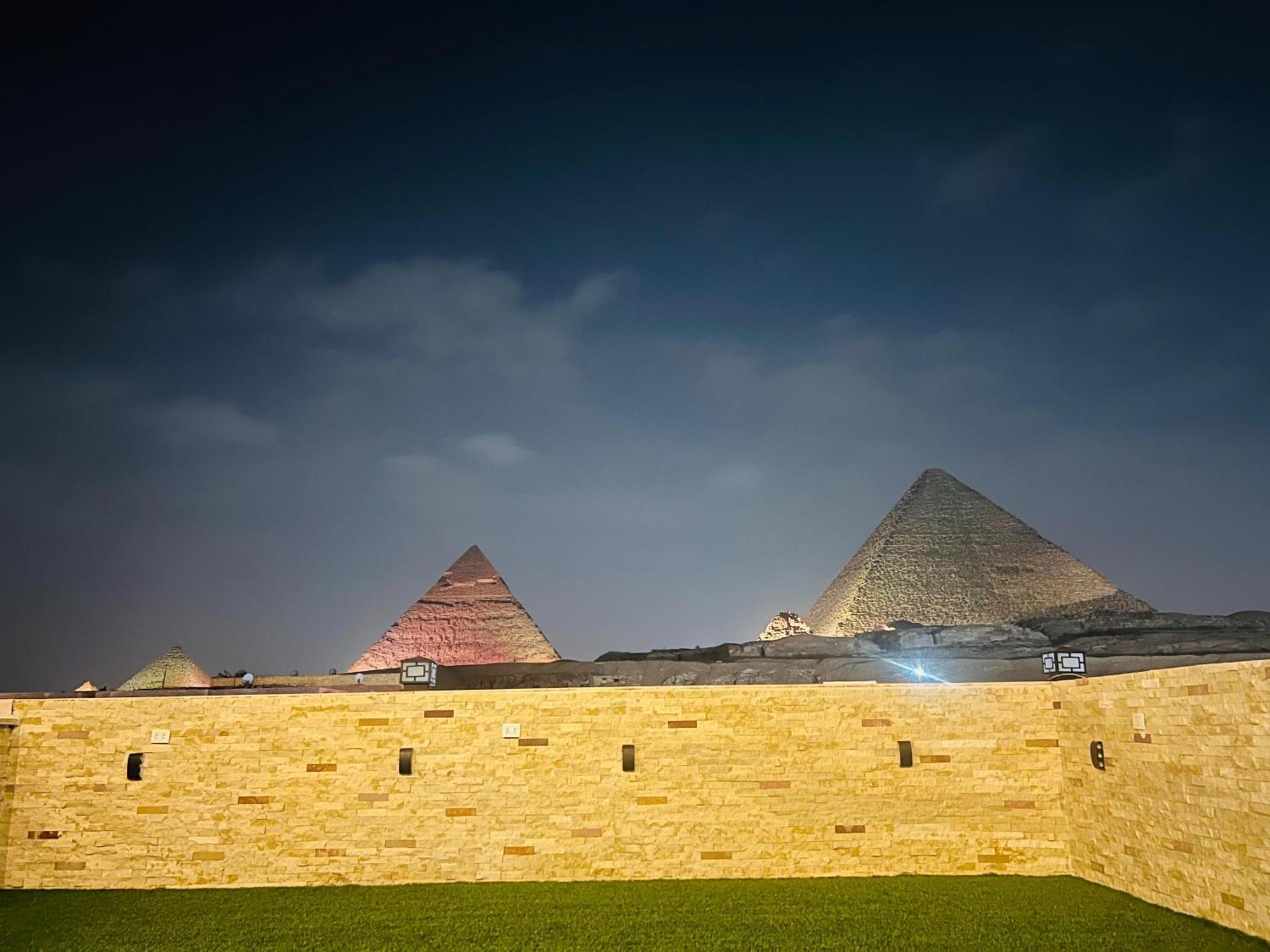 Hotel New Scarab Pyramids View Kafret el-Gabal Esterno foto