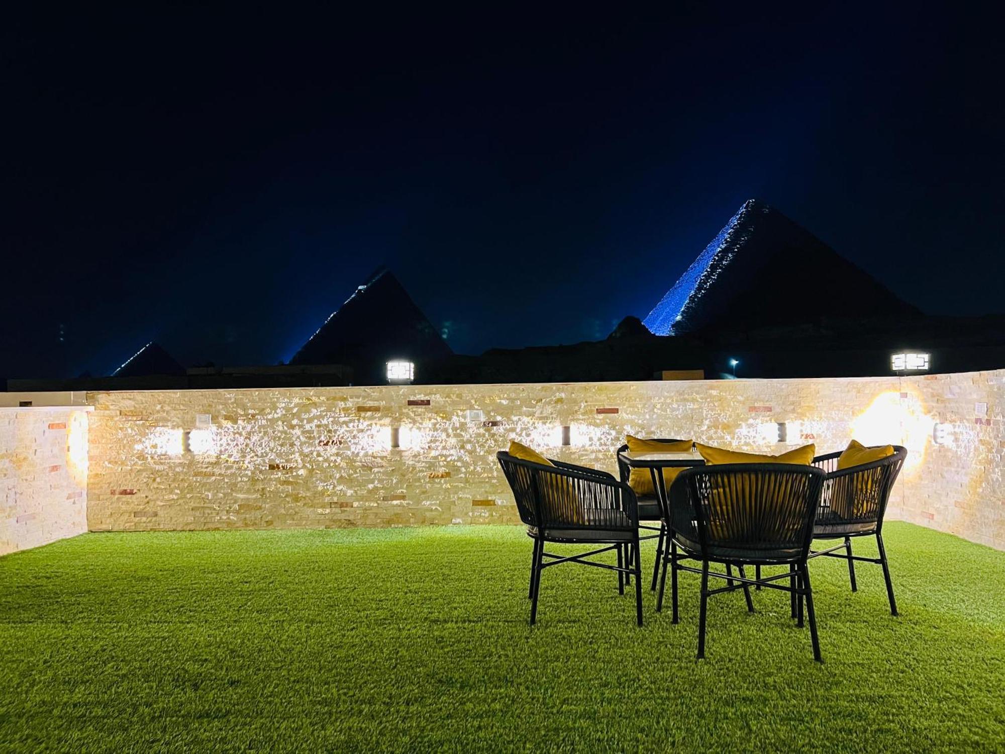 Hotel New Scarab Pyramids View Kafret el-Gabal Esterno foto