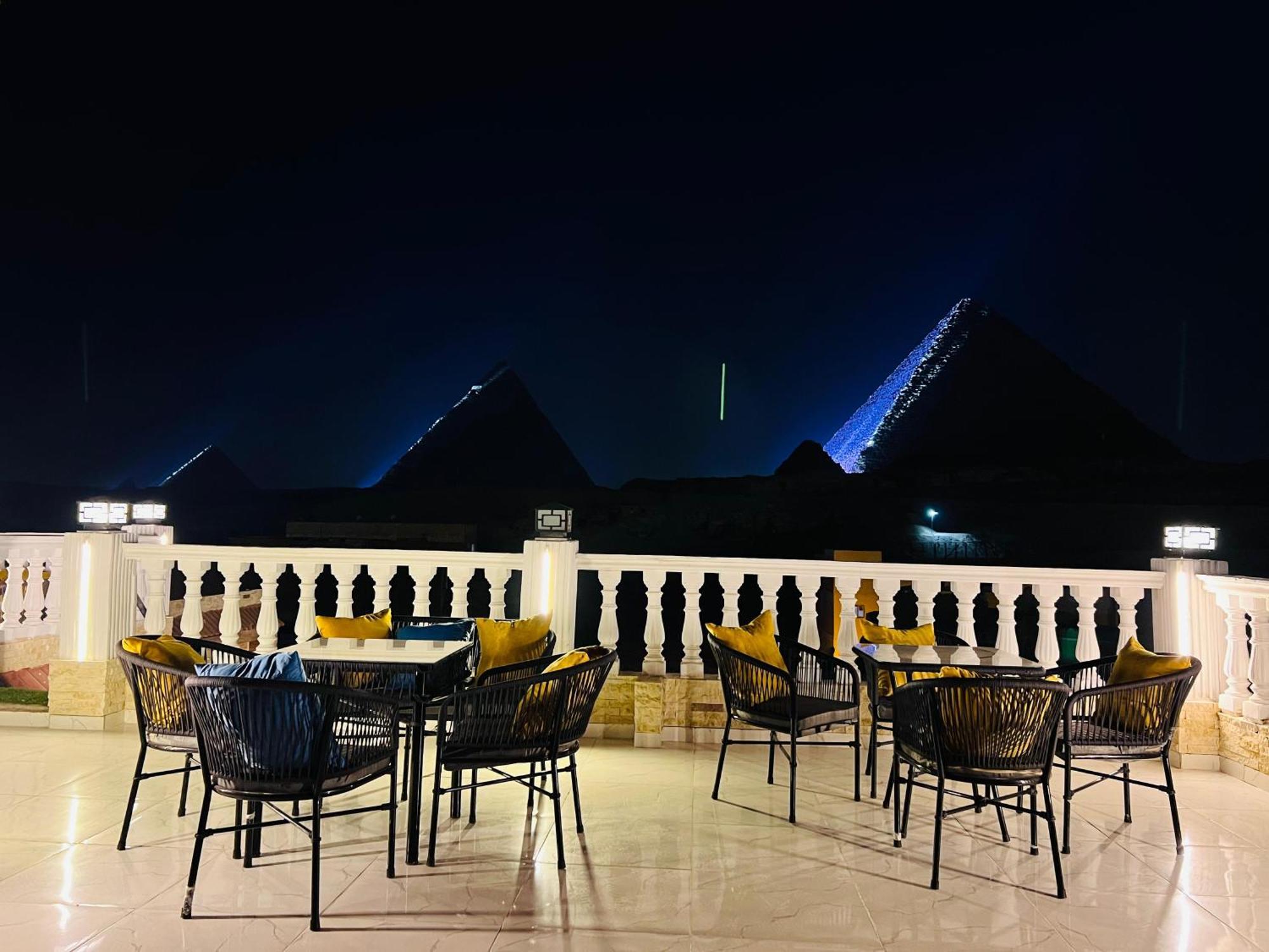 Hotel New Scarab Pyramids View Kafret el-Gabal Esterno foto