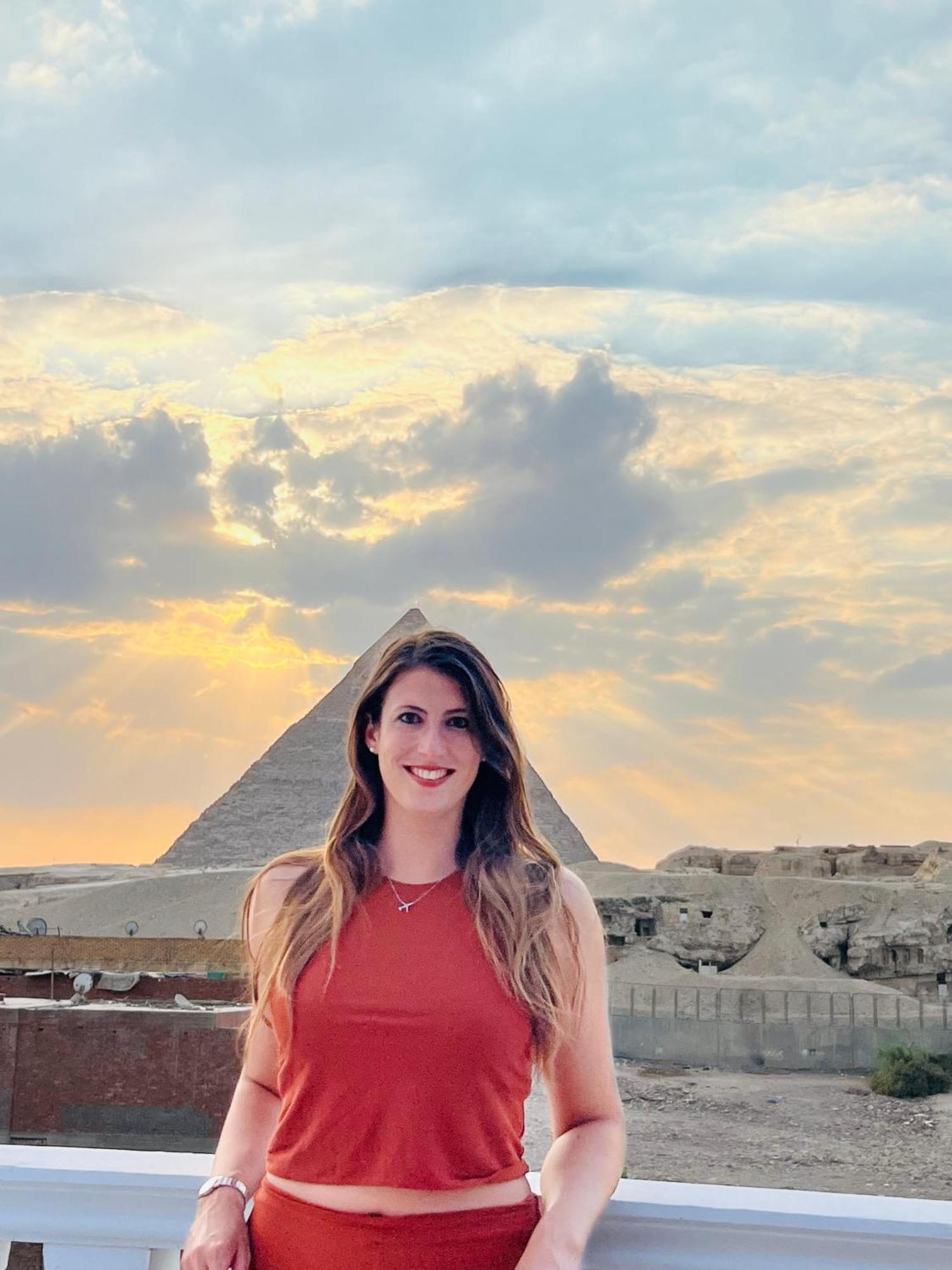 Hotel New Scarab Pyramids View Kafret el-Gabal Esterno foto